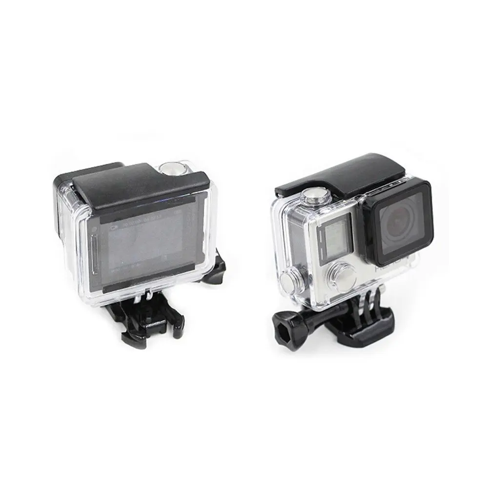 [Biostore] gopro hero 4 3 + Спортивная камера высокое проникновение прозрачный подводный 45 м