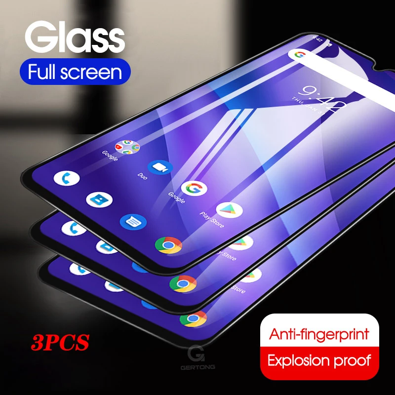 

3PCS 9H Full Protective Glass Film For UMIDIGI A5 PRO 6.3'' Full Cover Tempered Glass Screen Protector For Umi A5 Pro A 5 Film