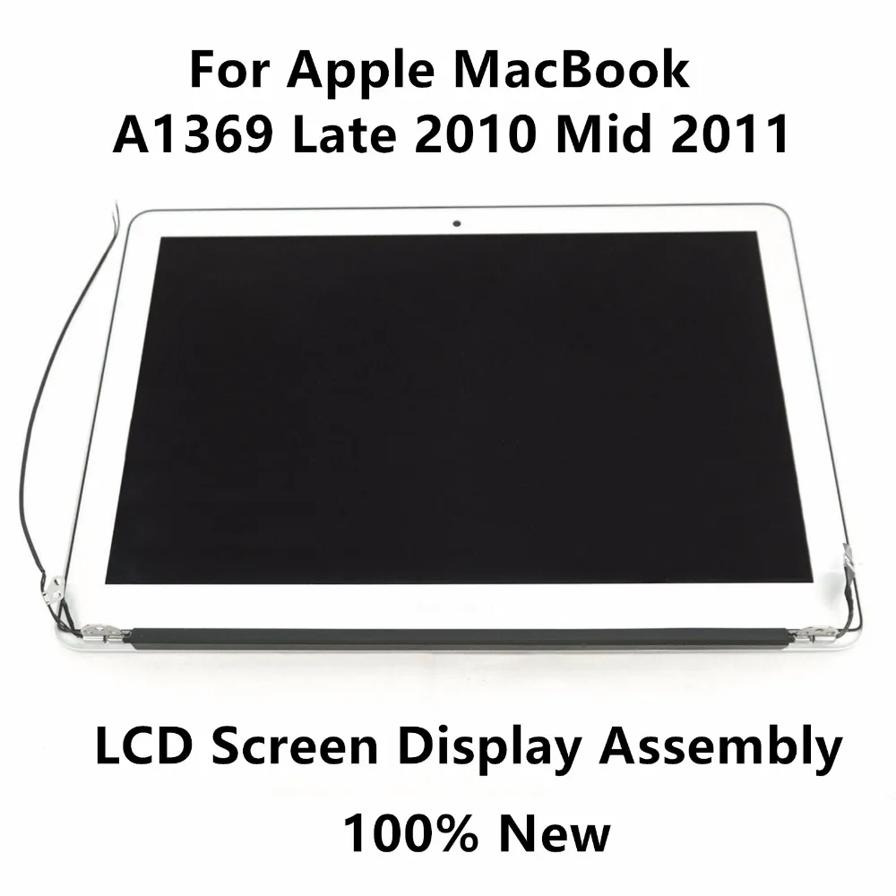 For Apple MacBook Pro Retina A1369 Late 2010 MC503 MC504 Mid 2011 MC965 MC966 Upper Full LCD Screen Display Assembly Replacement