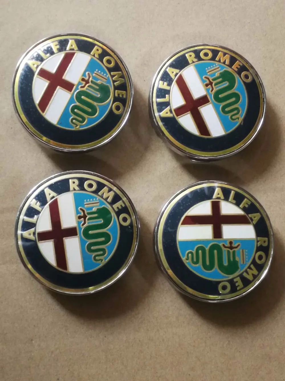 Accoudoir Clio V Protege Jantes Voiture 4 Pièces Cache-Moyeu Pour Alfa Romeo GIulia Stelvio OE 60mm, Bouchon De Moyeu De Roue Ressort Court Bmw E60