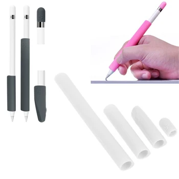 

Eagwell 1 Set Silicone Protective Cover Case For Apple pencil Nib Cover Cap Cover Handle Cover Sleeve Case For Apple pencil
