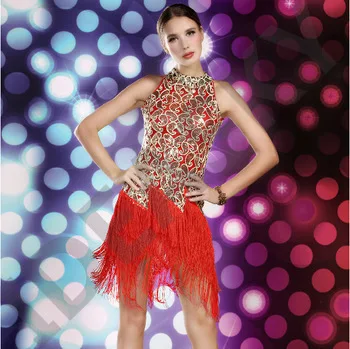 lady adult Latin dance rumba latin dance dress samba tango cha-cha competition dance mordern sexy professional costume for women