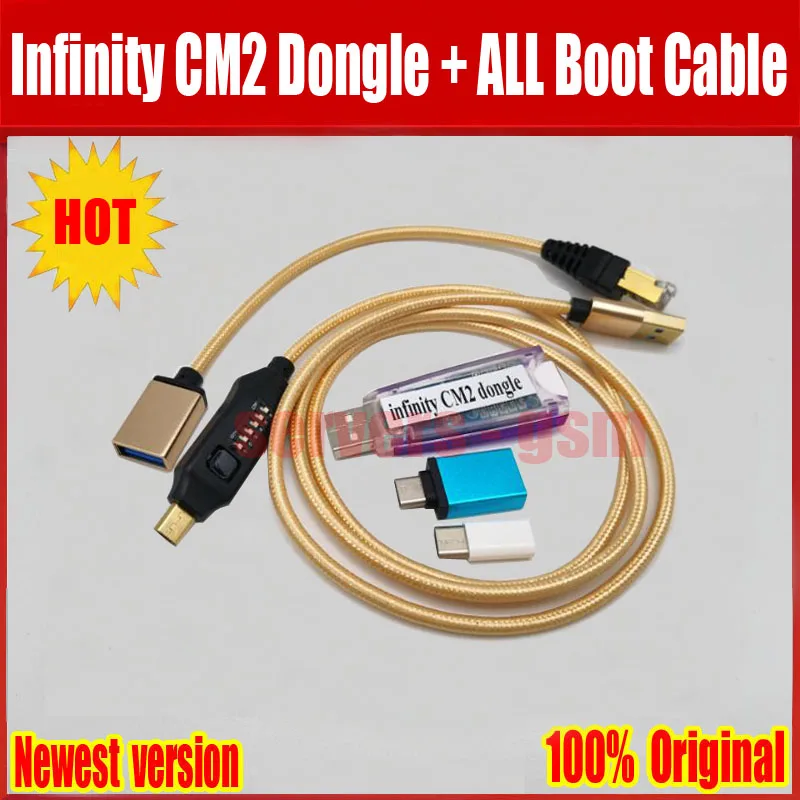 

2019 Newest original Infinity CM2 Dongle infinity box dongle + umf all in one boot cable