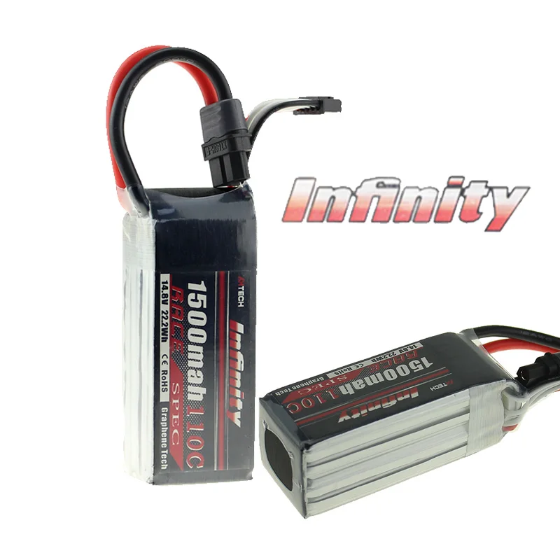 

Infinity LiPo Battery 1500mAh 110C14.8V for RC Toys Racing Drone