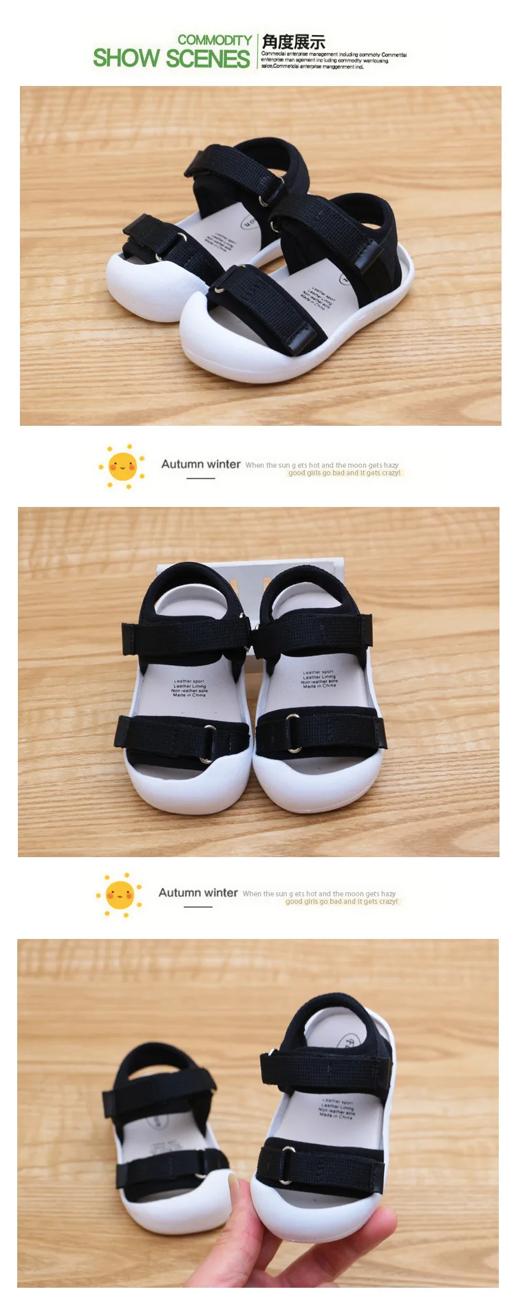 Infantil da Criança Sapatos de Verão do Bebê Sapatos de Praia Tamancos do Bebê Meninas Meninos Crianças Apartamentos Primeiros Caminhantes Chinelos 2020 5 Primeiros caminhantes