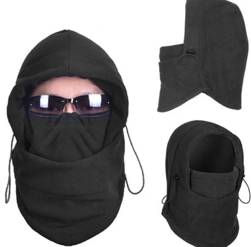 Fleece Winter Thermal Balaclava Swat Ski Motorcycle Bike Face Mask Hood Hat AA