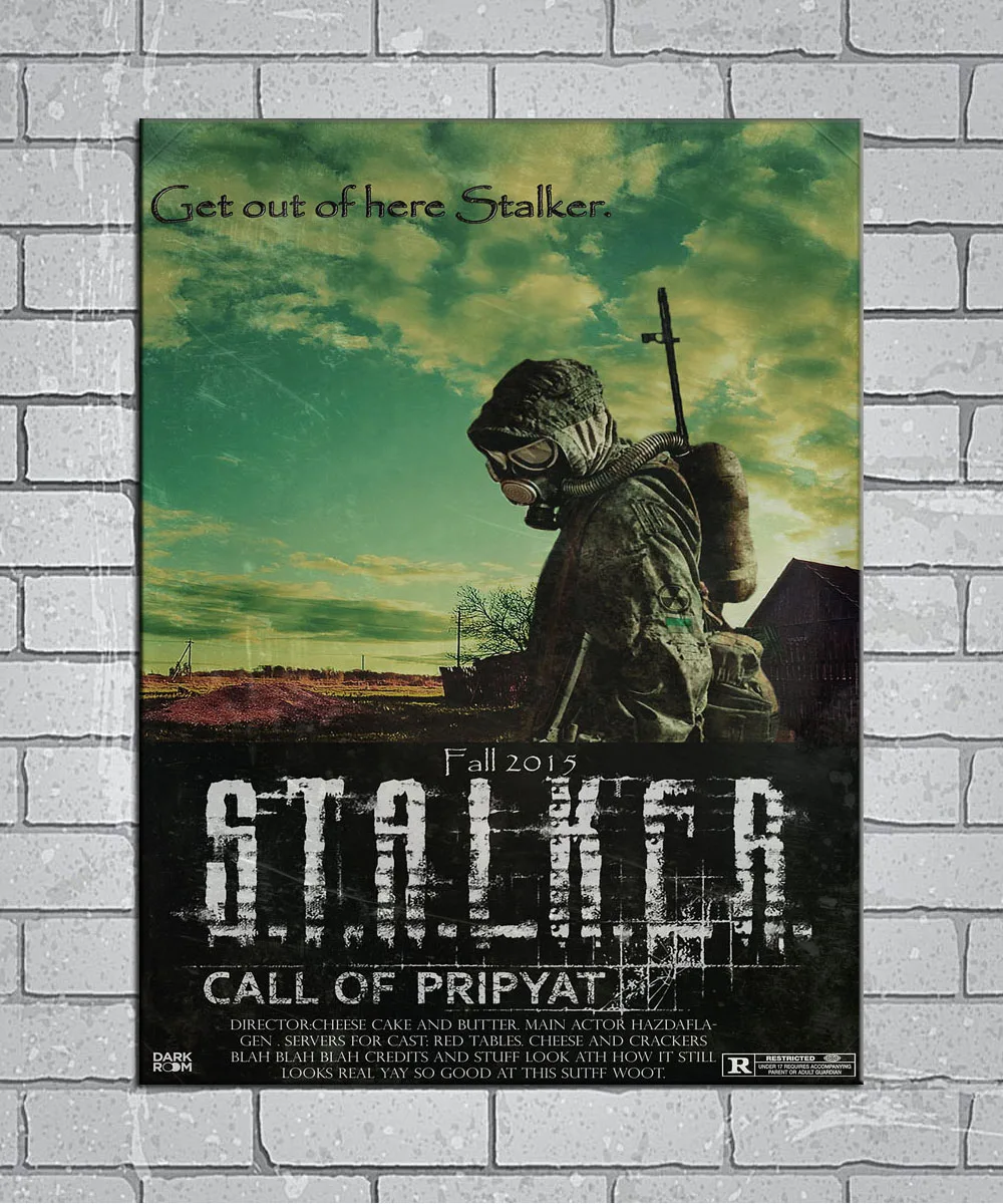 

Stalker Game Movie Video Game Light Canvas Custom Poster 24x36 27x40 inch Home Decor N515
