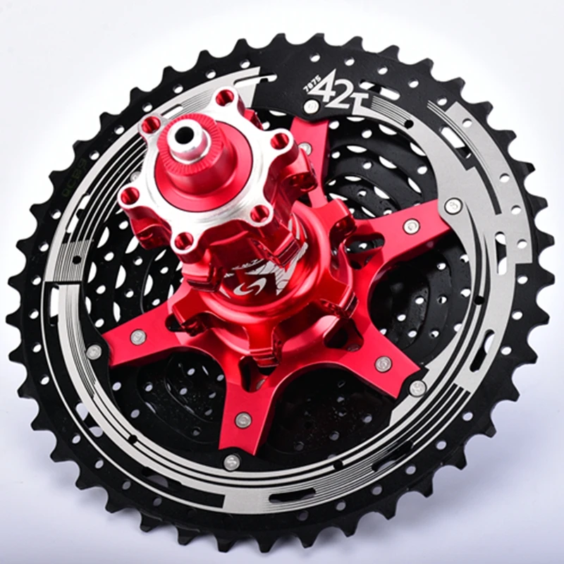 Sunracing 10 скоростей CSMS3 CSMX3 11 42 T/11 46 t mtb велосипед бесплатно колеса кассеты широкое