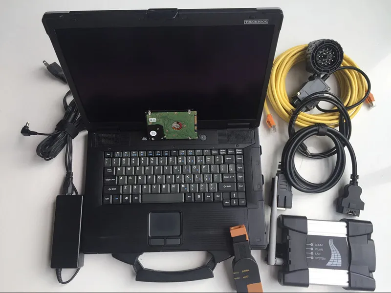  for bmw diagnostic programmer car scanner icom next wifi with used laptops computers cf52 hdd 500gb