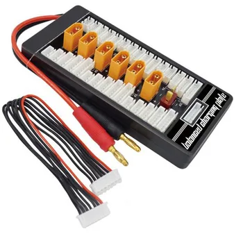 

HotRc XT60 2S-6S Plug Lipo Battery Parallel Charging Board for RC IMAX B6 Charger Car Drone Balance Charge Part
