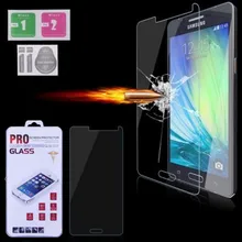 500 шт./лот 0.3 мм 2.5D Взрывозащищенный закаленное Стекло Экран протектор спереди Плёнки для Samsung Galaxy A5 A5000