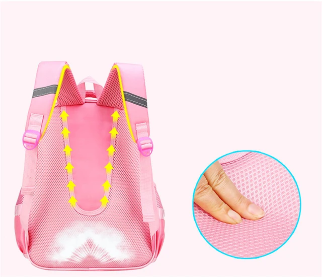 2 Pcs/Set Children School Bags for Girls Backpack Kids Dots Printing Backpacks Schoolbag kids Waterproof Primary School Backpack - Image 3