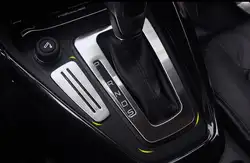 Carmilla автомобиля внутренняя Шестерни Панель Стикеры Нержавеющая сталь внутренняя модификация автомобиля для Ford Focus 4 MK4 на Шестерни Панель