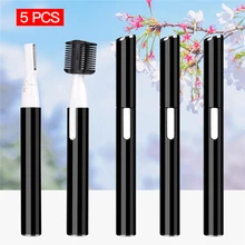 5 шт. CkeyiN электробритва бикини для бровей Shaper триммер для волос триммер для подмышек для тела лица для рук ног для мужчин и женщин