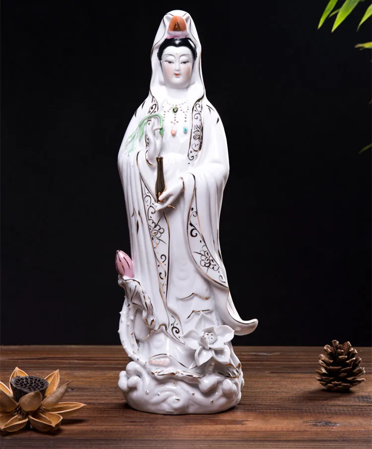 36 Cm office Home Protectiveefficacious House Protection Religious Buddhism Songzi Guan Yin