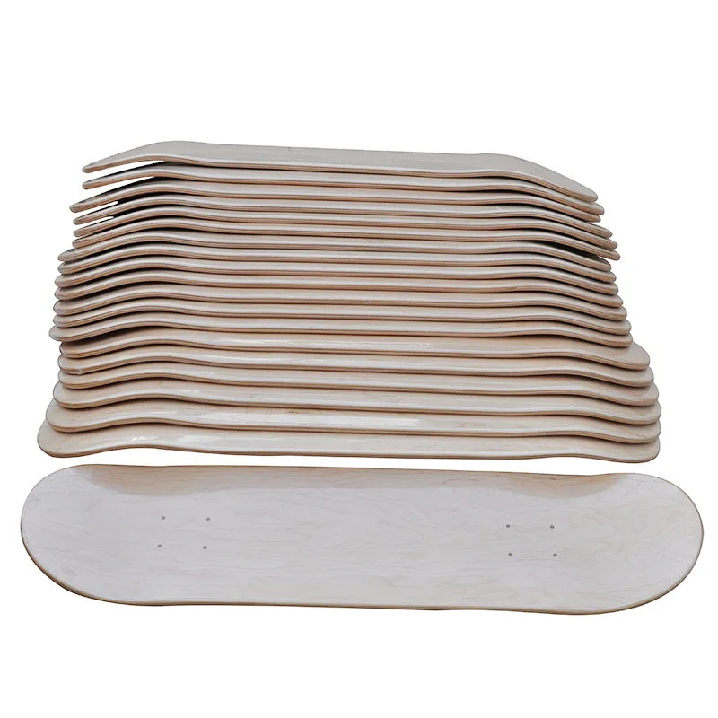 

2019 New Arrival DIY Skateboard 10 Piece / Lot 8 Inch Blank Skateboard Deck Skate Boarddouble Concave Kick Decks Deskorolka Part