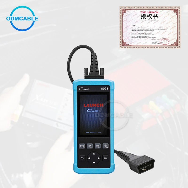 CR8021 Launch CReader 8021 Full System (BMS) SAS Oil Reset + ABS SRS EPB Auto OBDII EOBD Function Scanner| |