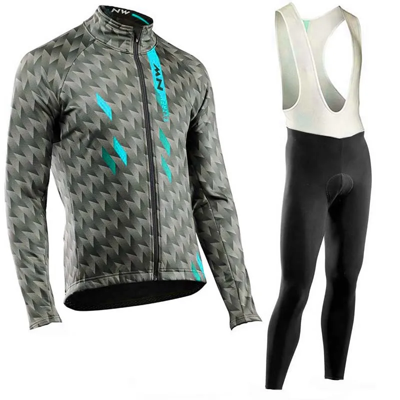 set 15 З Vélo комплект дышащий с длинным рукавом велосипед Велосипедная форма горный велосипед комплект одежды Ropa Ciclismo Hombre C25 - Цвет: set 15