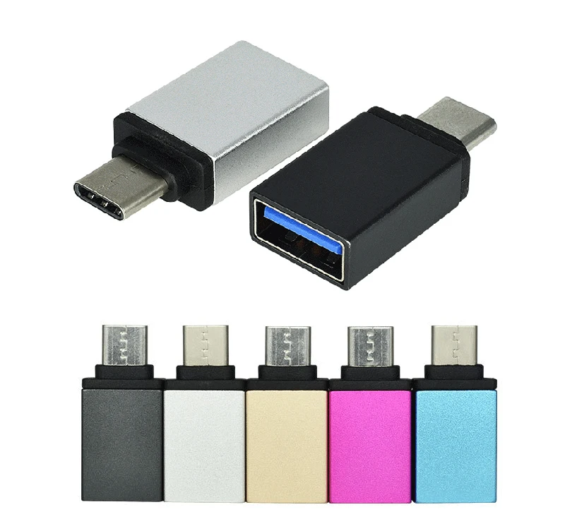 OTG type-C/USB OTG адаптер usb type C для Xiaomi huawei samsung S9 type c адаптер USB Tipo C type-c для USB 3,0 OTG адаптер