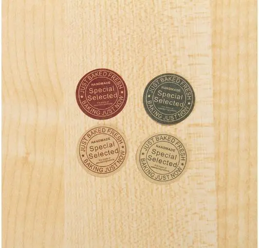 

160PCS/Lot Vintage Special Select series Korea round design seal sticker DIY multifunction package gift Labels