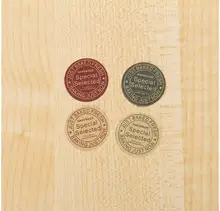 Sello de diseño redondo de Corea, adhesivo para manualidades multifunción, etiquetas de regalo, serie especial Vintage, 160 unids/lote