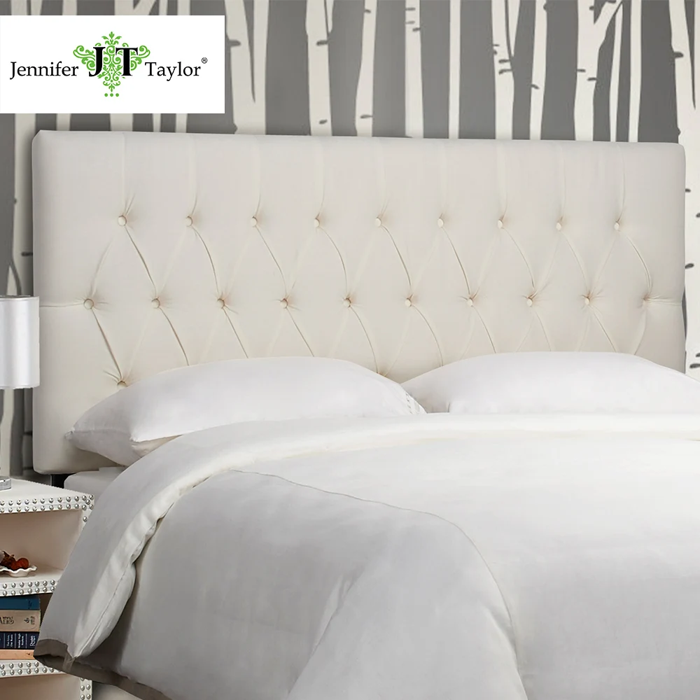Jennifer Taylor Home, Headboard, Queen, Linen Blend, Hand Tufted