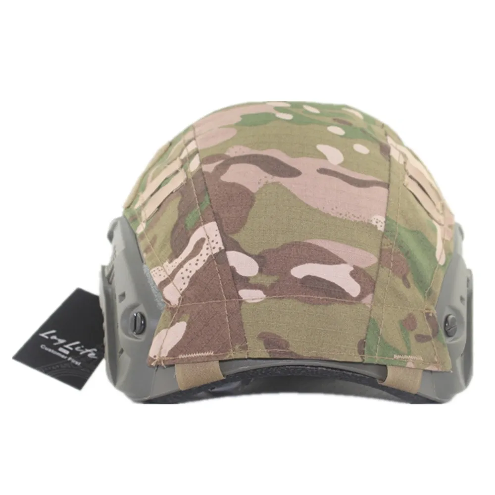 Emers шлем крышка шлем ткань для Пейнтбол Wargame Армия страйкбол Тактический Военная Униформа шлем Крышка для быстрого шлем Велосипеды