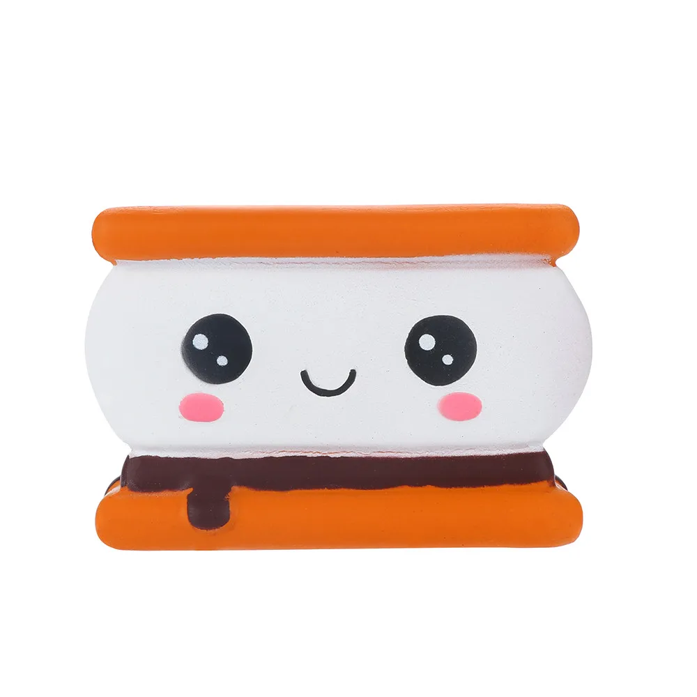 

Squishy Toys Cartton Biscuit Scented Squeeze Cute Stress Reliever Antistress Toy Kids Intelligence Toys A8718 drop shipping