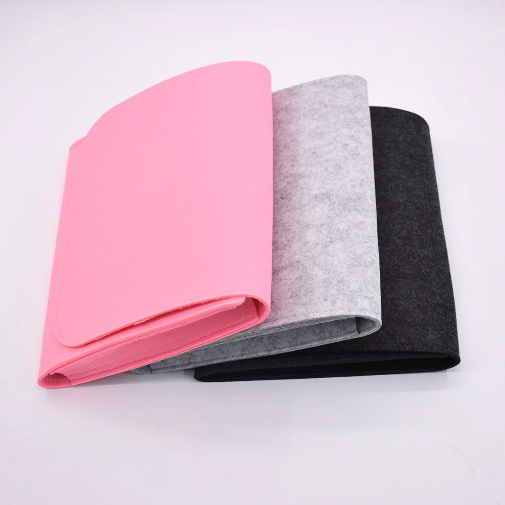  Bed Pocket Organizer Bedside Caddy Felt Bed Storage Organizer Bag with 2 Small Pockets for Organizi