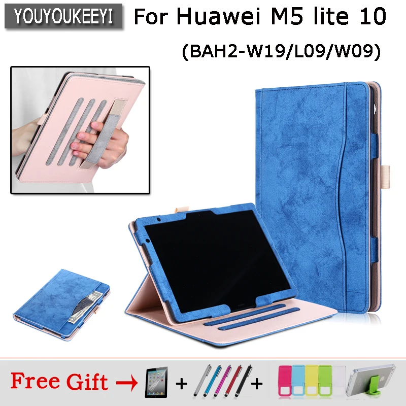 Чехол для планшета Huawei mediapad M5 Lite 10 чехол L09 W09 T5 L03 W19 Honor Pad 5 8 9 | Компьютеры и офис