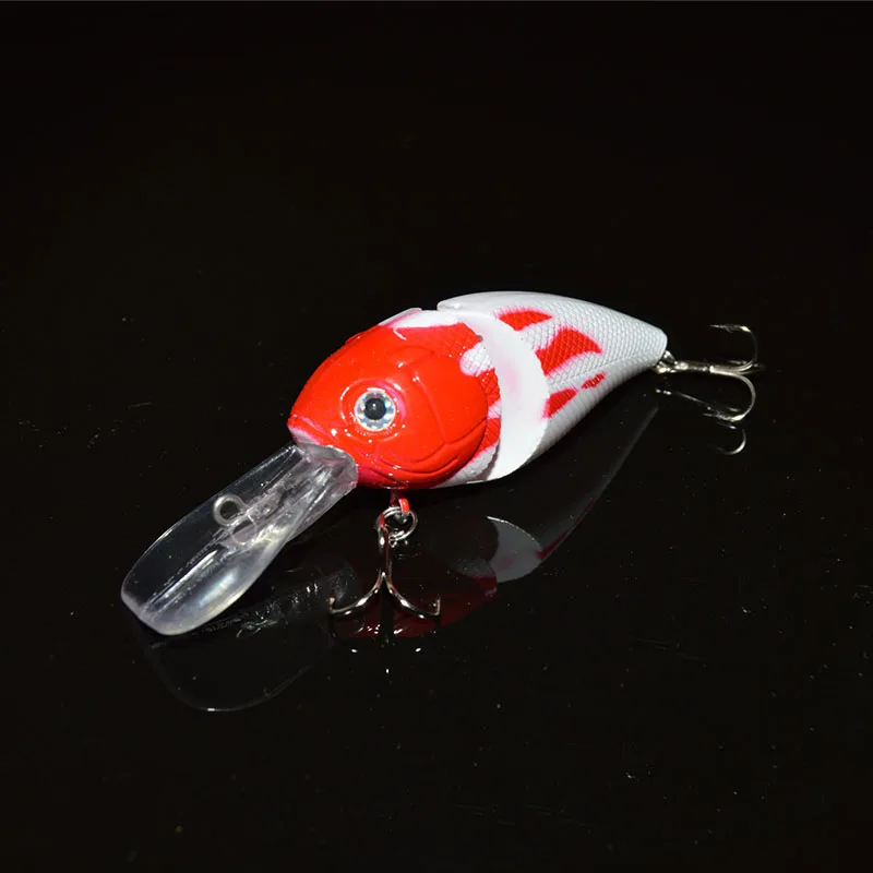  New Swim Bait 3D Fishing Minnow Lure 8.5cm/14g Hard Artificial Bait Hook Fishing Tackle LMH66