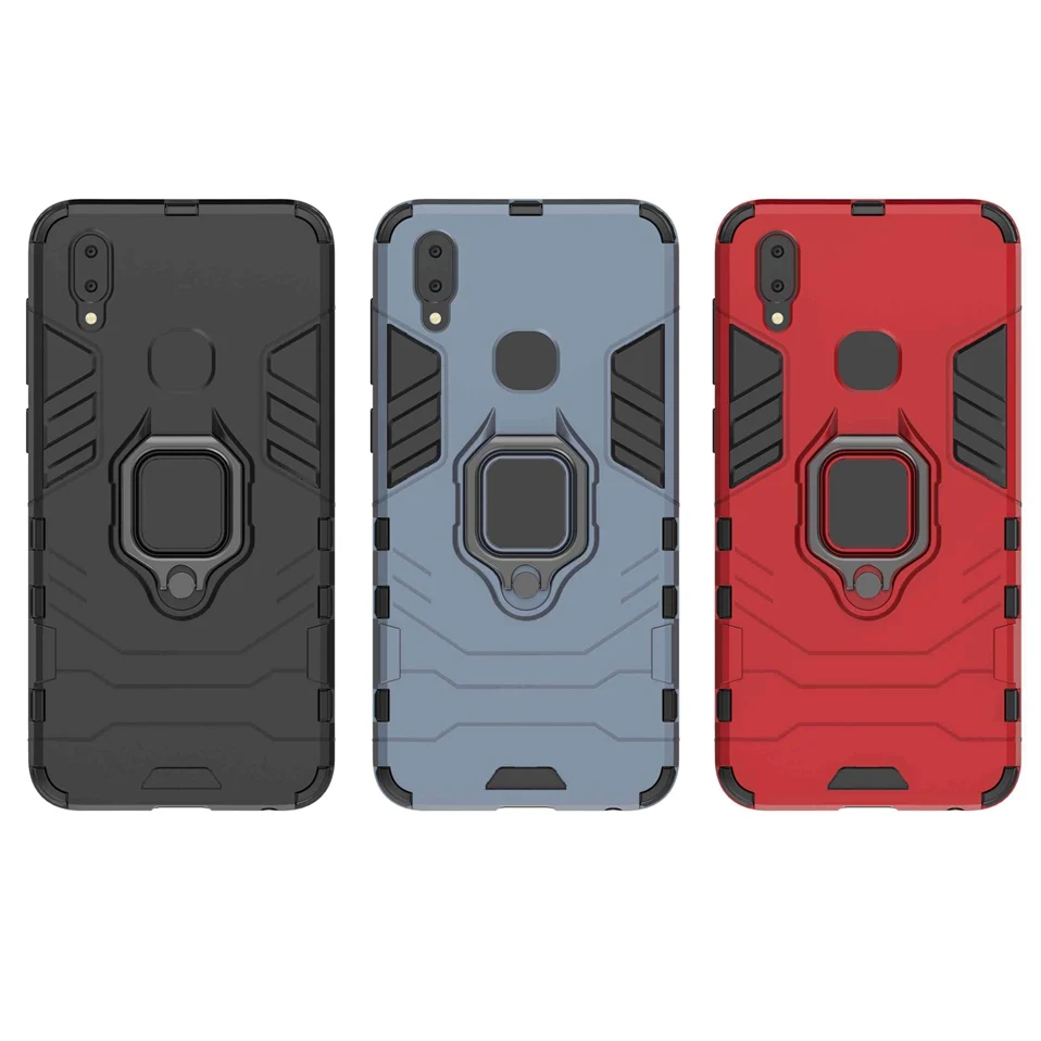 Aromr Phone Case For Vivo V11i V11 Pro X23 X27 Cover Ring Holder Magnetic Protector Case For Vivo V11 Pro V11i V15 S1 iqoo Cases (7)