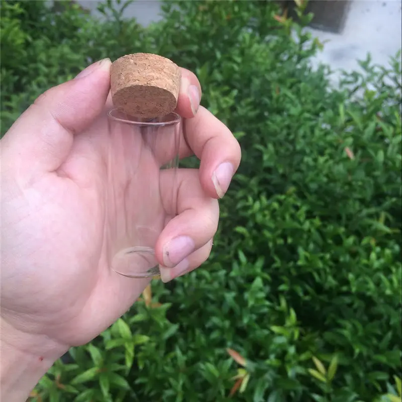 50 pcs 30x70 mm 30ml Flat Bottom Glass Tube Bottles With Corks Wishing Stars Decorative Vials Empty Scented Tea Little Jars 4