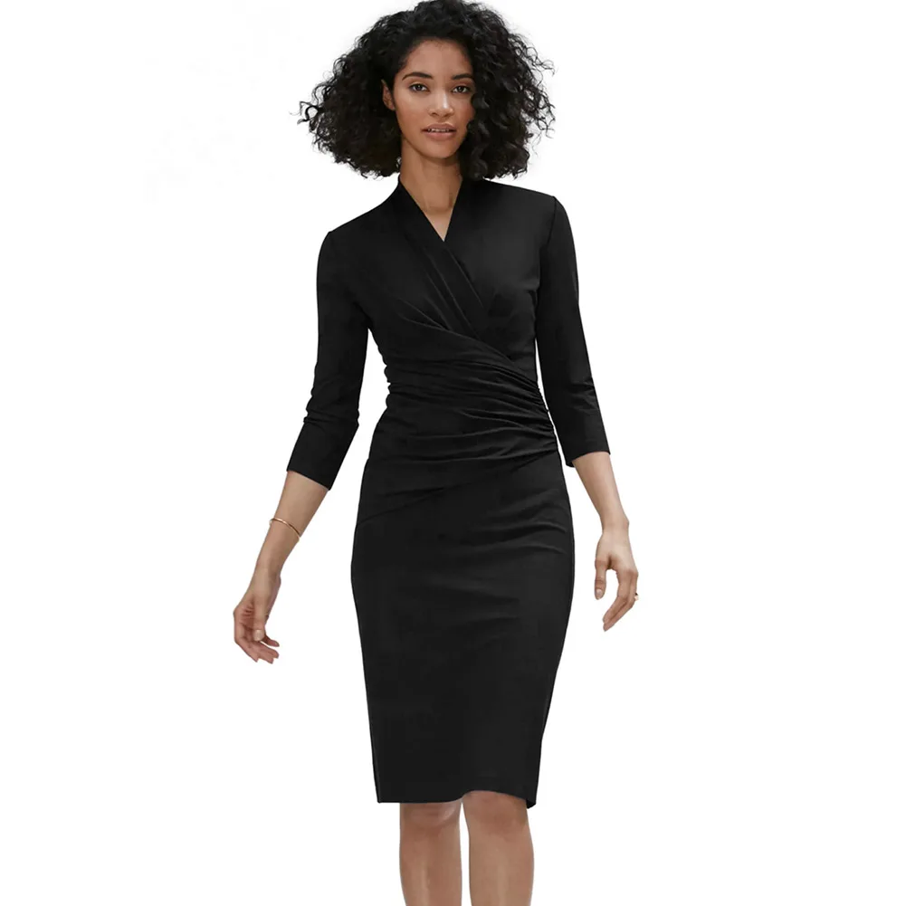 Новый стильный Осень с длинным рукавом Slim Fit сексуальная крест V средства ухода за