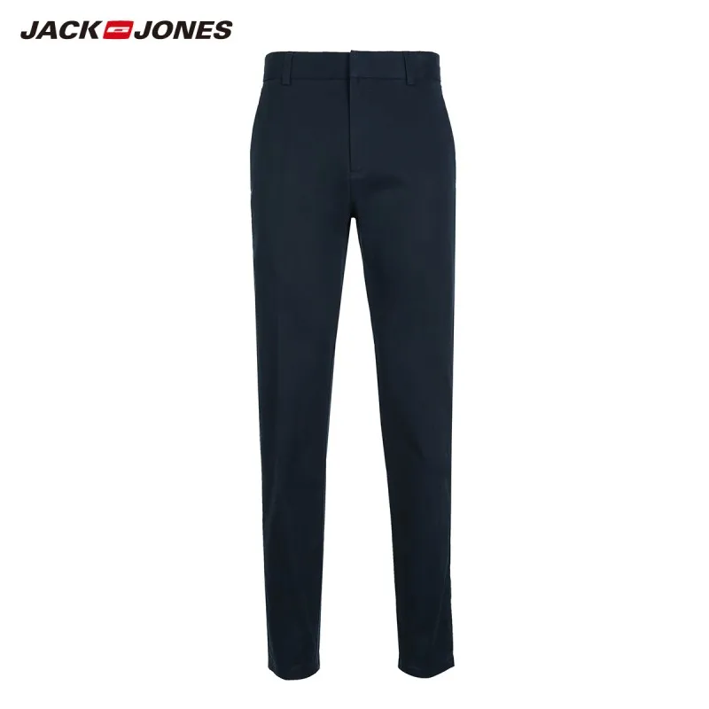 JackJones мужские осенние хлопковые деловые Брюки E | 218314579