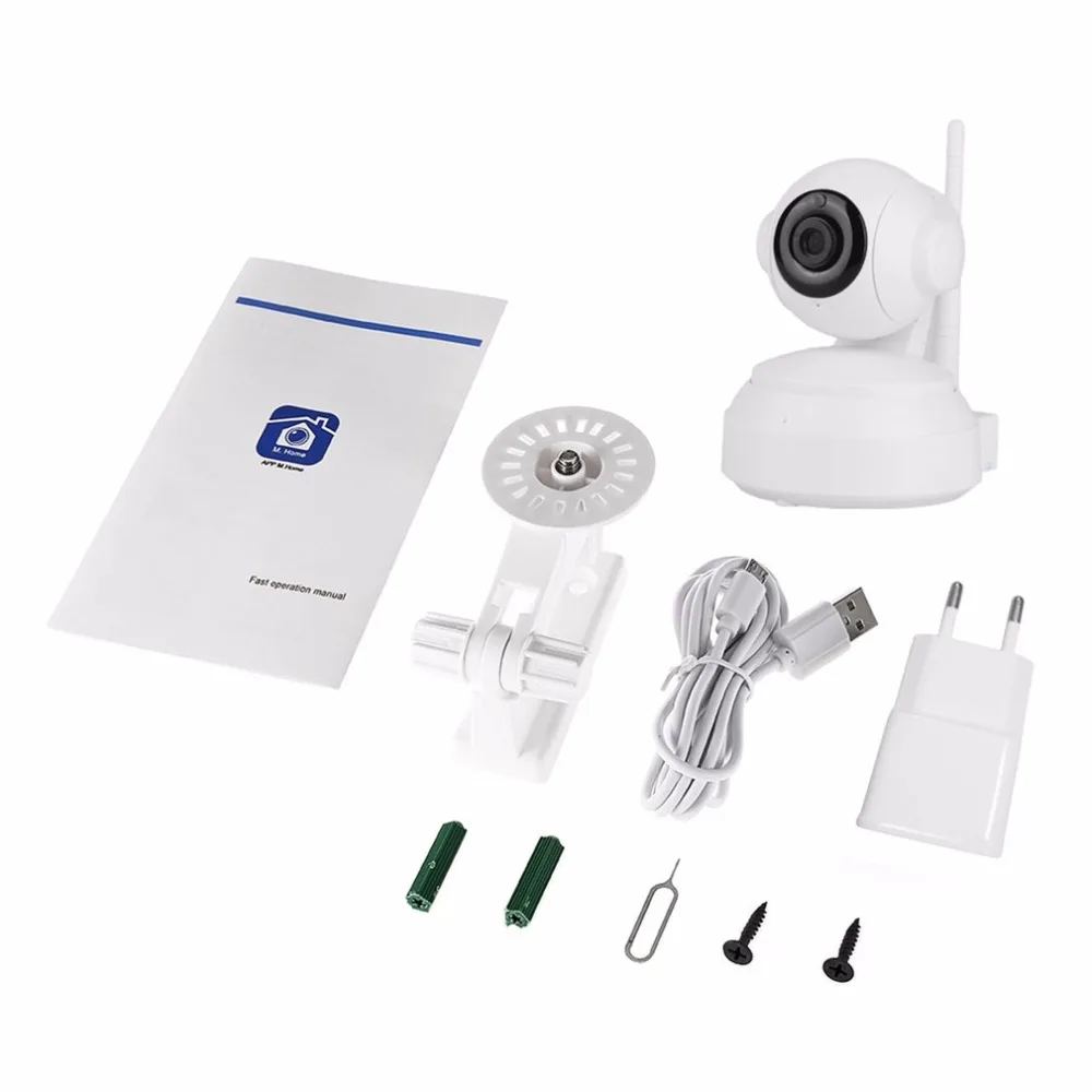 

HD1080P Home Security Wide Angle Detecting Indoor Baby Monitor Surveillance Camcorder WIFI Network Camera With Alarm Function