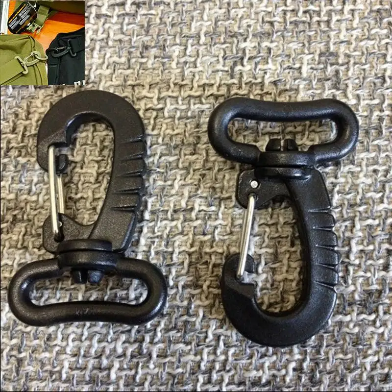 

5Pcs Black Climbing Carabiner Screw Lock Bottle Hook Buckle Hanging Padlock Keychain Camping Hiking Tool