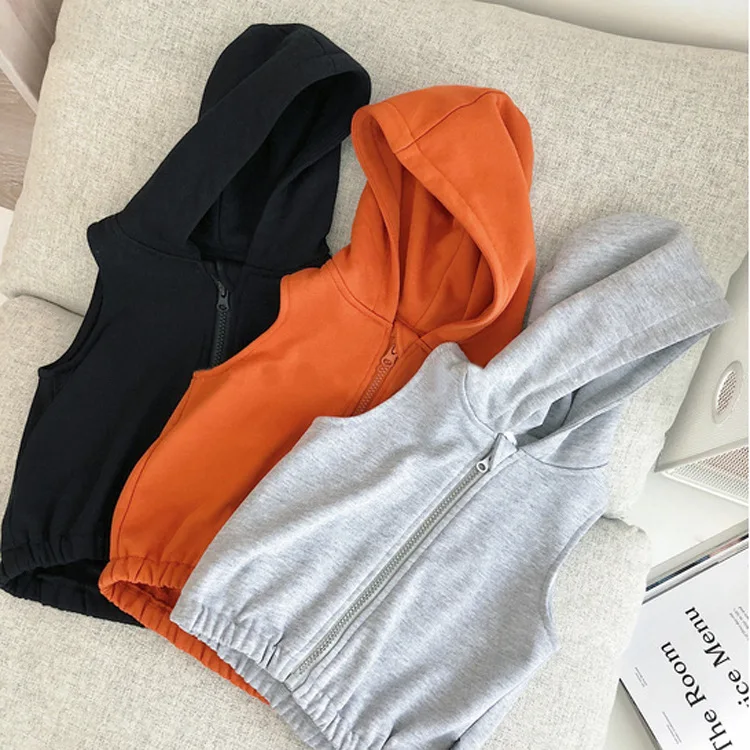 Cotton Toddler Boys Hoodie With Zipper Letter Children's Tshirt Summer Kids Jacket Sport Hooded Sweatshirts For Little Girls Top (3)