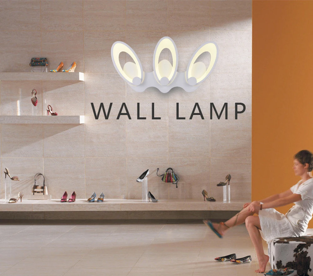 Lâmpadas de Parede Varanda Quarto Arandelas Modernas Luminárias Decoração Interior Loft Arandela Sala Cabeceira Restaurante Corredor Luz Led 12 High Quality wall sconce