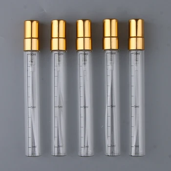 

5pcs 10ml Empty Perfume Spray Bottles Atomizer Liquid Travel Mist Sprayer Bottle Beauty Accessories