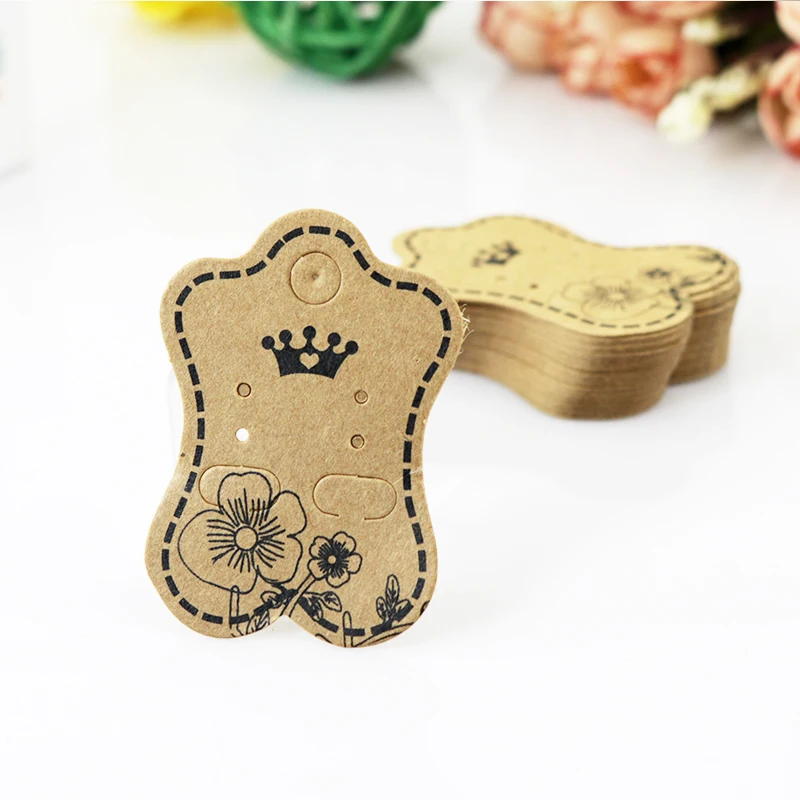 Jewelry earring card 307