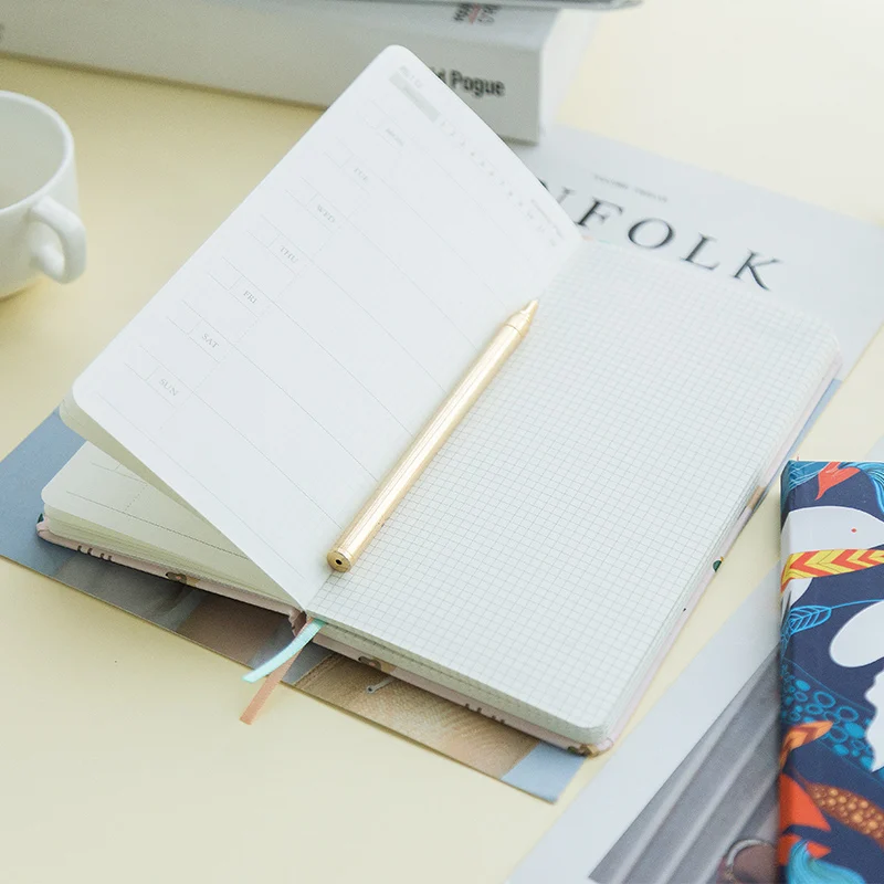 

Weekly Plan 2019 2020 Planner Journal A6 Organizer Agenda schedule Notebook Time Planning School Office Stationary Book Gift