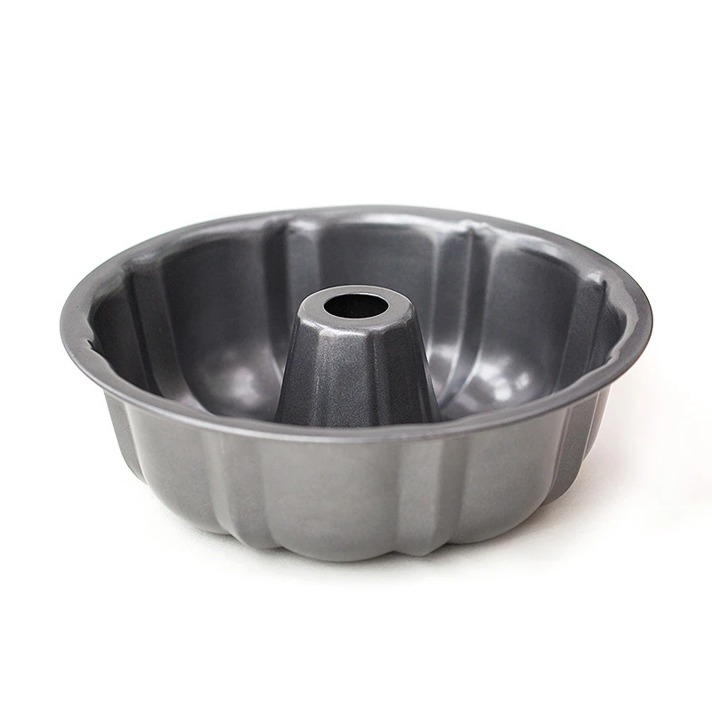 

9-Inch Non-Stick Round Fluted Tube Cake Pan For Instant Pot Kugelhopf Mold Flute Baking Pans Cakes Moulds Bakeware Tools