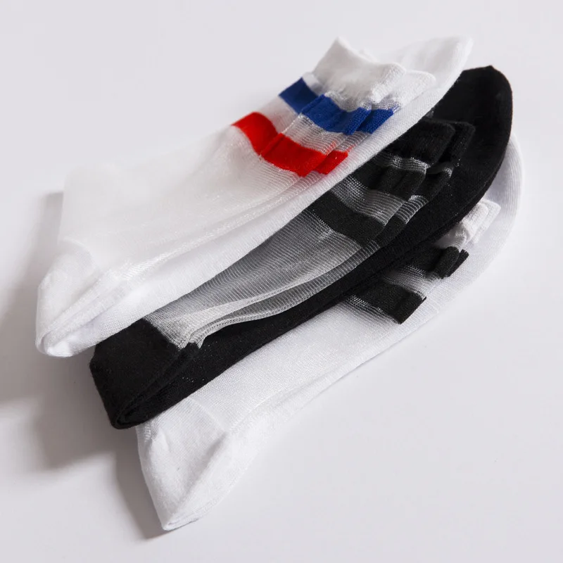 Sexy Lace Mesh Fishnet Socks Mixed Fiber Transparent Stretch Elasticity Ankle Net Yarn Thin Women Cool Socks 1pair=2pcs ws168 - Image 4