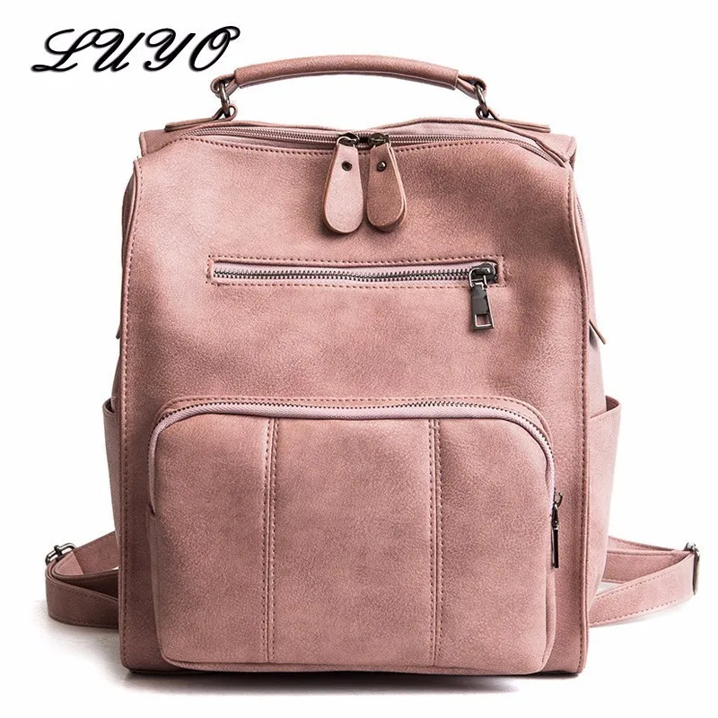 Cute School Backpacks Pink