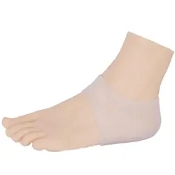 Топ 1 пара силиконовые ноги потрескавшиеся Инструмент Уход Увлажняющий Гель Пятки носки, потрескавшейся уход за кожей протектор педикюр