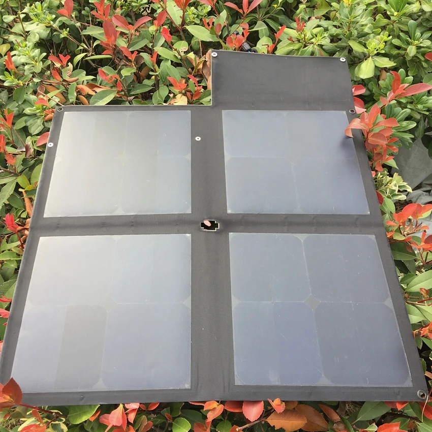 

Sunpower 18V 50W Solar Charger Pack Outdoor Emergency Solar Power Supply Foldable and Protable Solar Charger