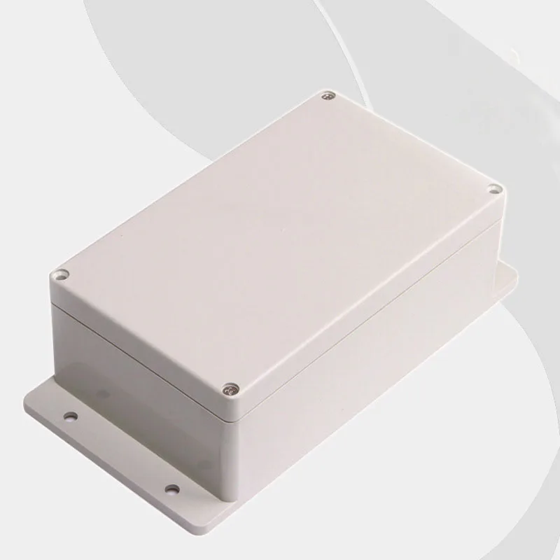 

IP67 Plastic Waterproof Junction Boxes 200 * 120 * 75mm Plastic Control Panel Box With Ears Can Be Used With Connectors