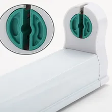 Горячая 3ft t8 приспособление 900 мм Поддержка железного кронштейна встроенная светодиодная трубка Кронштейн 90 шт./партия