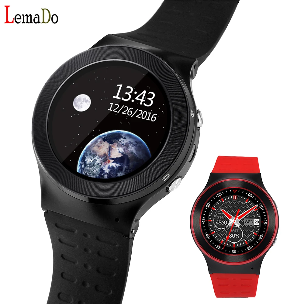 

2017 new LEMADO S99 Smart Watch MTK6580 Bluetooth Heart Rate Monitor Smartwatch GPS WIFI with 5.0 HD high camera wristwatch